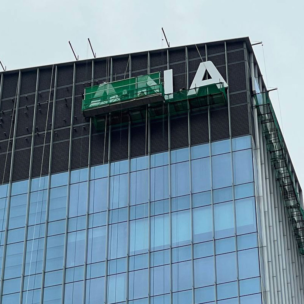 Capital Arts signage installation Phnom Penh