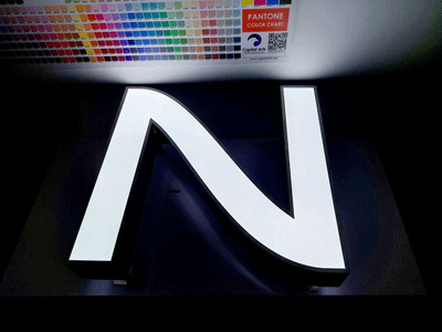 Custom 3d letter by Capital Arts