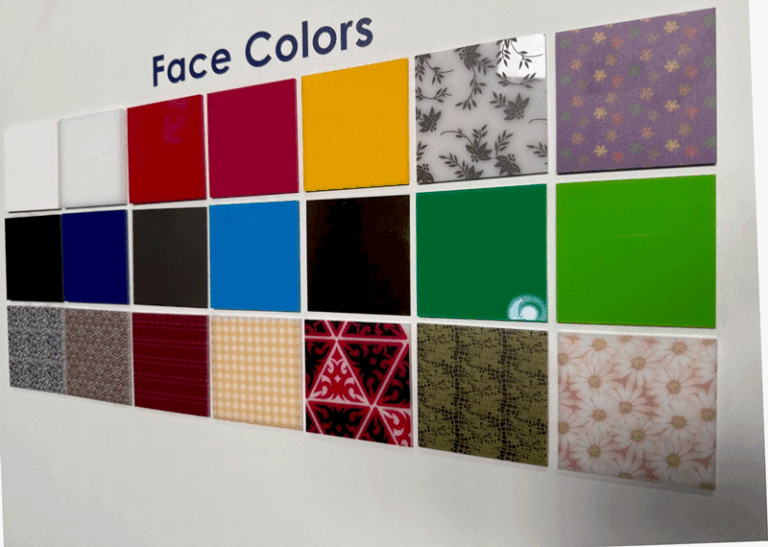 Acrylic face color samples by Capitalarts