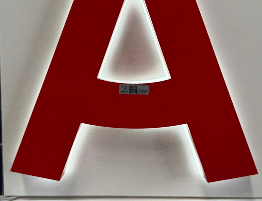 Letter A by Capital Arts