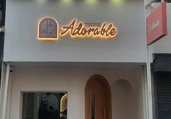 Adorable Signage Work By Capital Arts