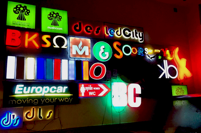 Signage Samples by Capital Arts