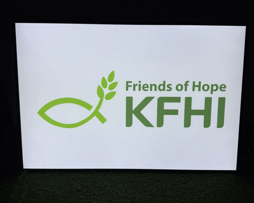 Slim Small lightbox By Capital Arts