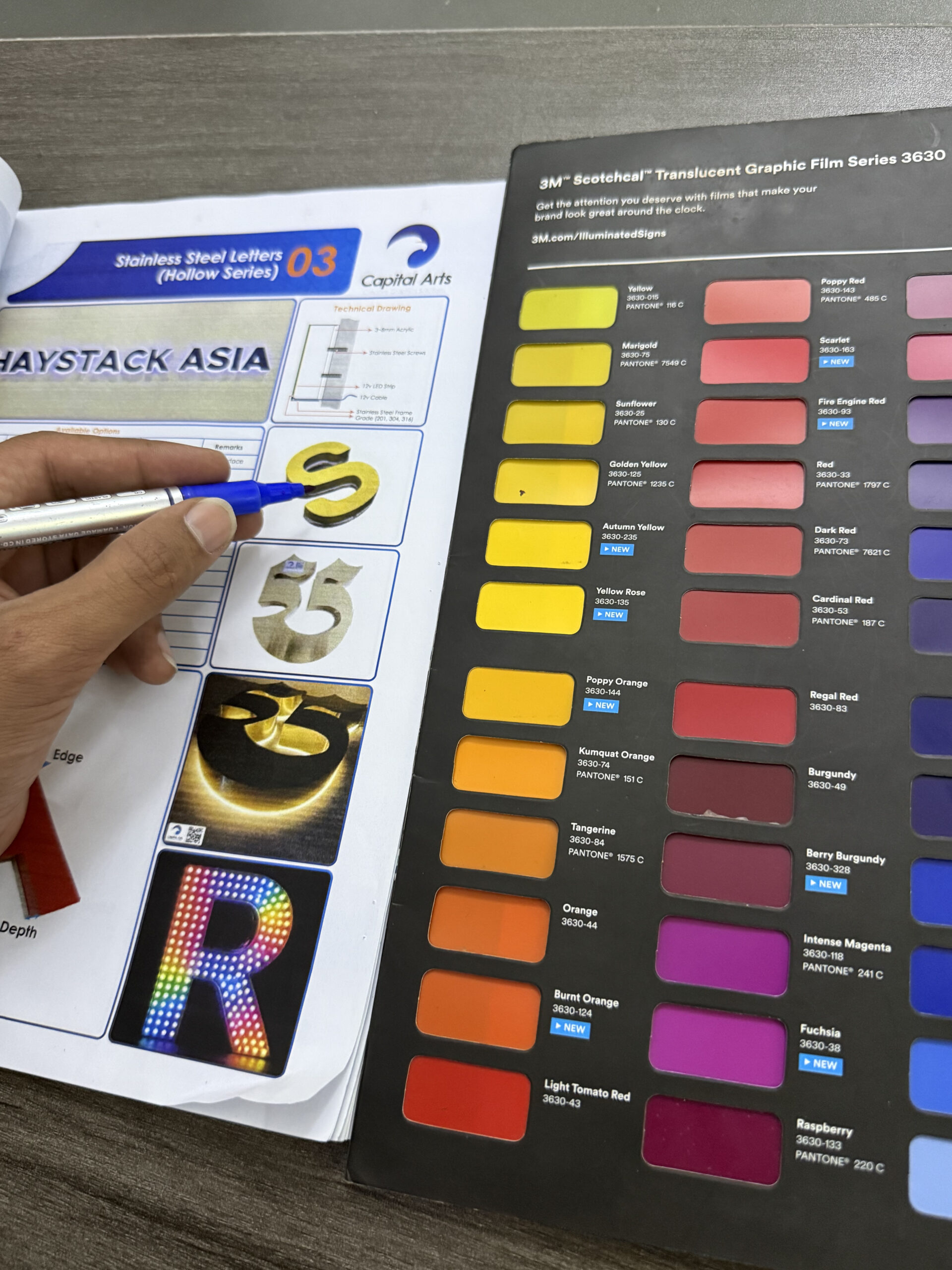 Choose the Right Material & Colors by Capital Arts