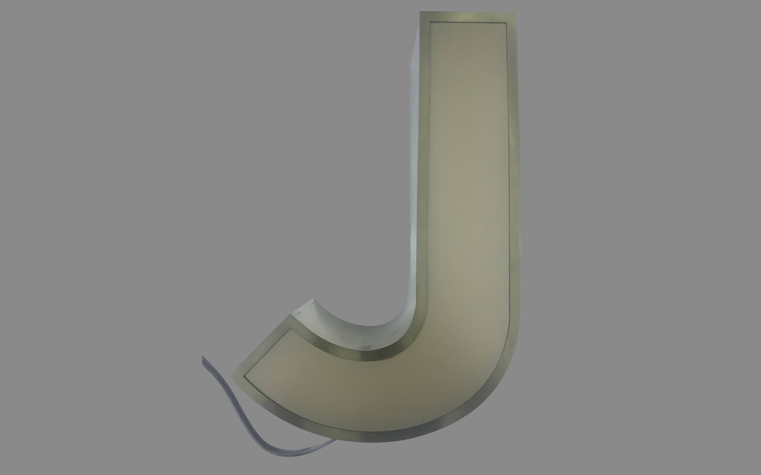 3D Front lit Letter