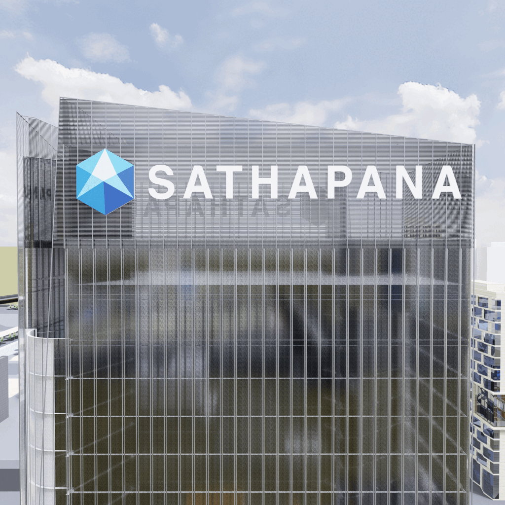 Sathapana Bank Logo Signs 3d Letters work by Capital Arts Cambodia